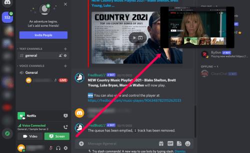 Kako prenositi Netflix na Discord