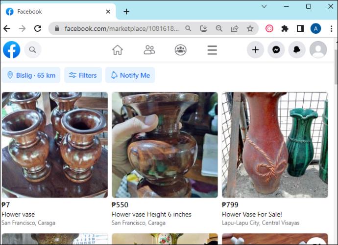 Kaip peržiūrėti parduodamas prekes „Facebook“ prekyvietėje