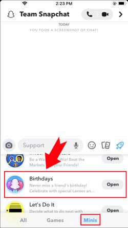 Kako provjeriti rođendane svojih prijatelja na Snapchatu