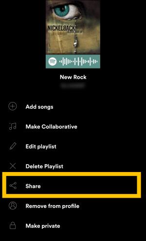 Sådan deler du din Spotify-afspilningsliste