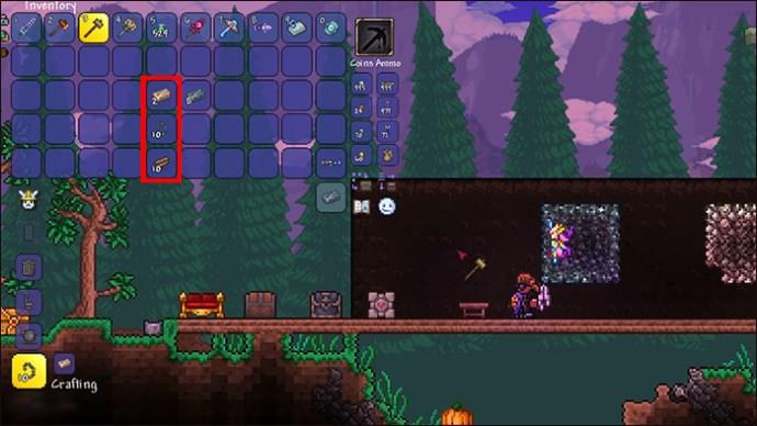 Як створити пилораму в Terraria