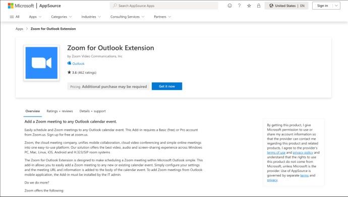 Jak přidat zoom do aplikace Outlook