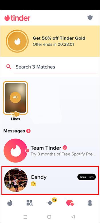 Kaip atskirti ir pranešti apie ką nors „Tinder“.