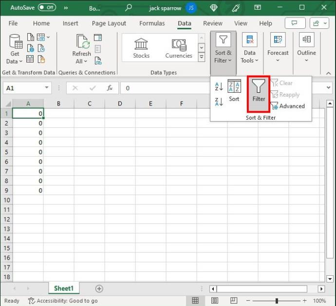 Excel: Sådan sletter du hver anden række