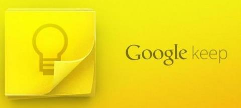 Klávesové zkratky Google Keep