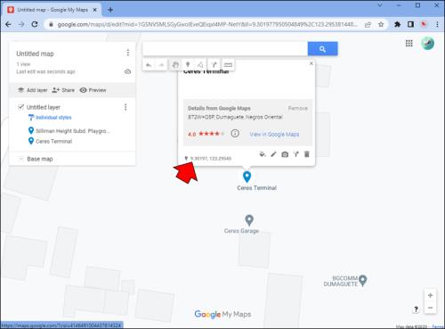 Sådan tegner du en cirkel med en bestemt radius på Google Maps