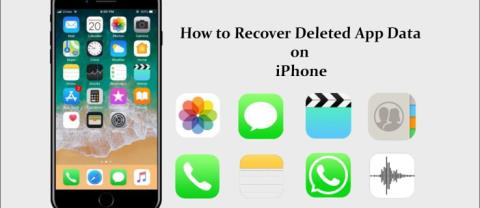 Kako oporaviti izbrisane podatke aplikacije na iPhoneu