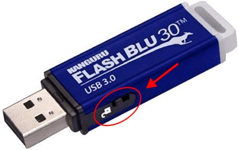 Kaip pašalinti rašymo apsaugą iš USB
