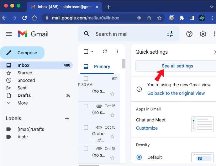 Как да спрете имейлите да отиват в спам в Gmail