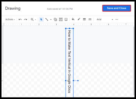 Kako ukriviti besedilo v Google Dokumentih
