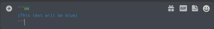 Tekstin värin vaihtaminen Discordissa