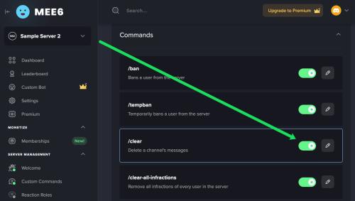 Як видалити всі повідомлення в Discord