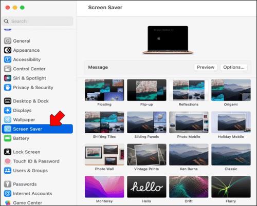 Jak nastavit spořič obrazovky na počítači Mac