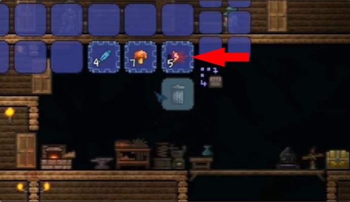 Sådan laver du genstande til favoritter i Terraria