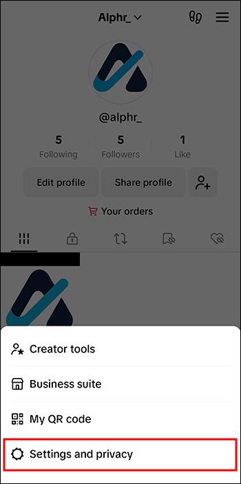 Kako isključiti prikaze profila u TikToku