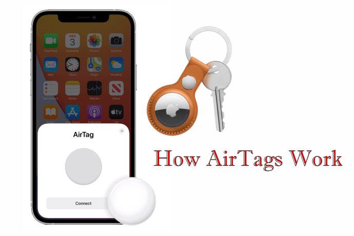 AirTags iPhone saderība