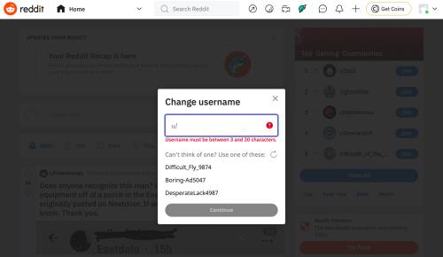 Jak změnit své uživatelské jméno na Reddit