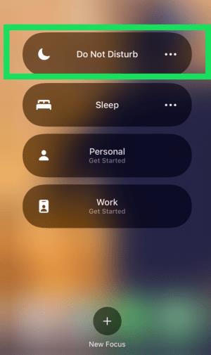 Slik deaktiverer du Ikke forstyrr på iPhone