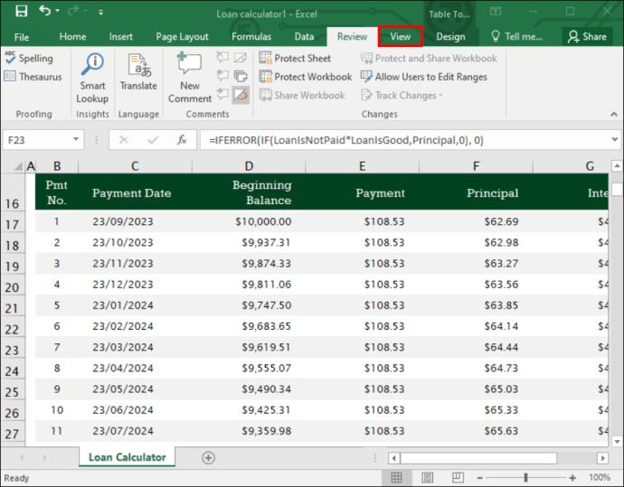 Jak zamknout sloupec v aplikaci Excel