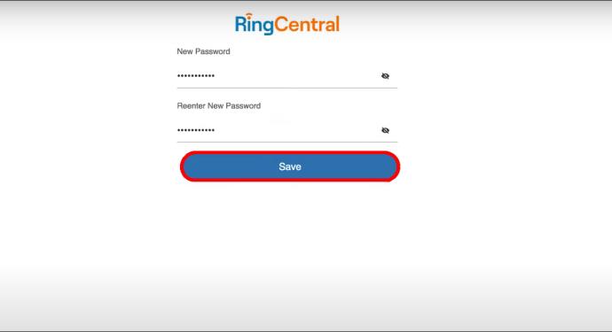 Hur man ändrar ett lösenord i RingCentral