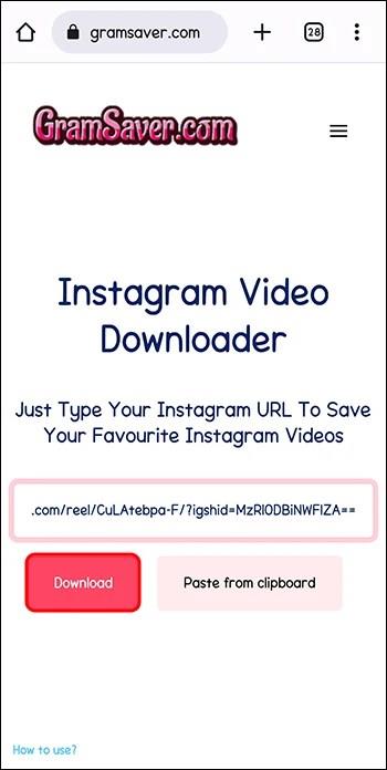 Nejlepší Instagram Reels Downloader