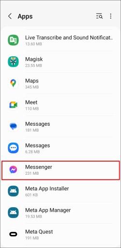 Как да излезете от Facebook Messenger