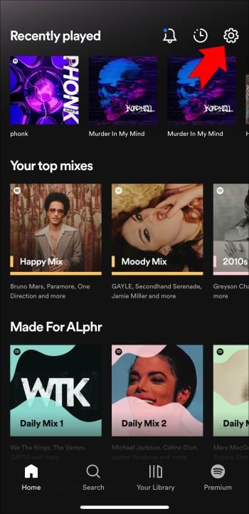 Kako očistiti popis nedavno reproduciranih u Spotifyju