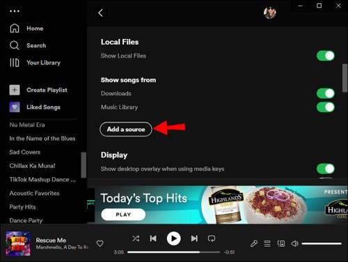 Hogyan töltsünk fel zenét a Spotify-ba