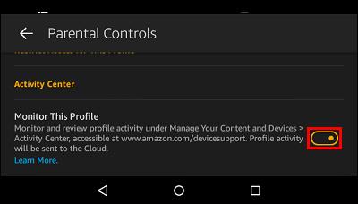 Kako nastaviti starševski nadzor Fire Tablet