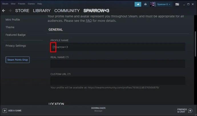 Kā padarīt savu vārdu dzeltenu pakalpojumā Steam