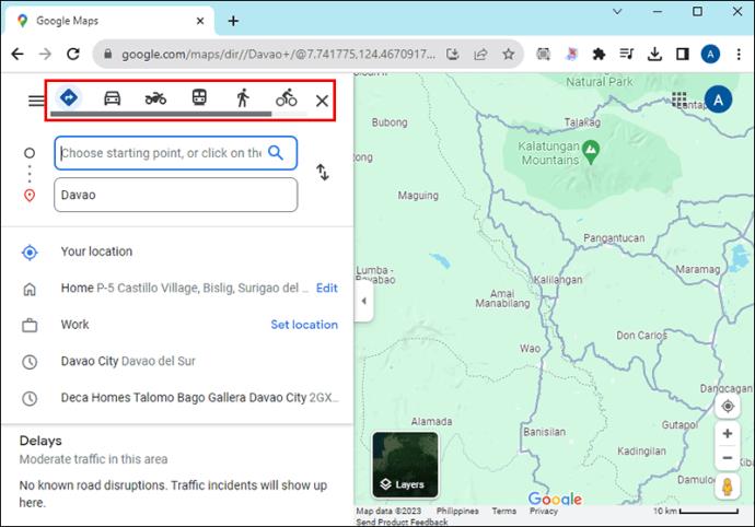 Kā panākt, lai Google Maps izvēlētos noteiktu maršrutu