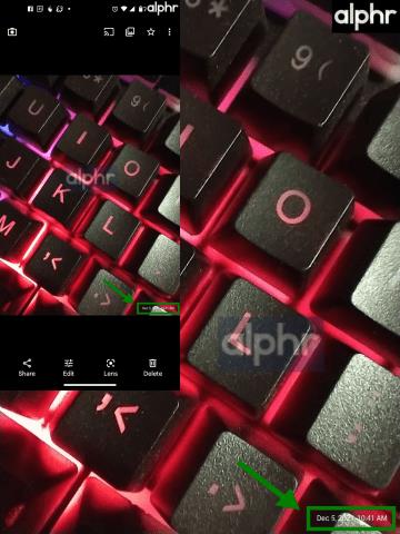 Sådan tilføjer du dato/tidsstempler til fotos på Android