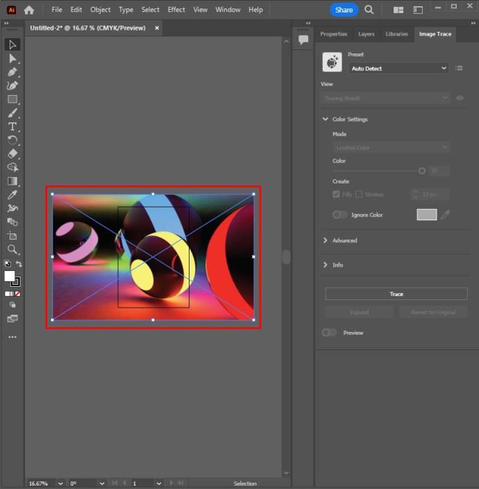 How To Trace An Image In Illustrator