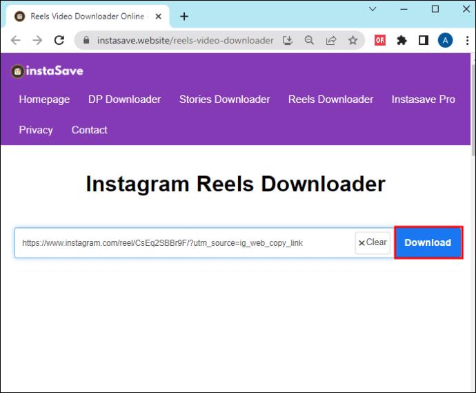 Nejlepší Instagram Reels Downloader