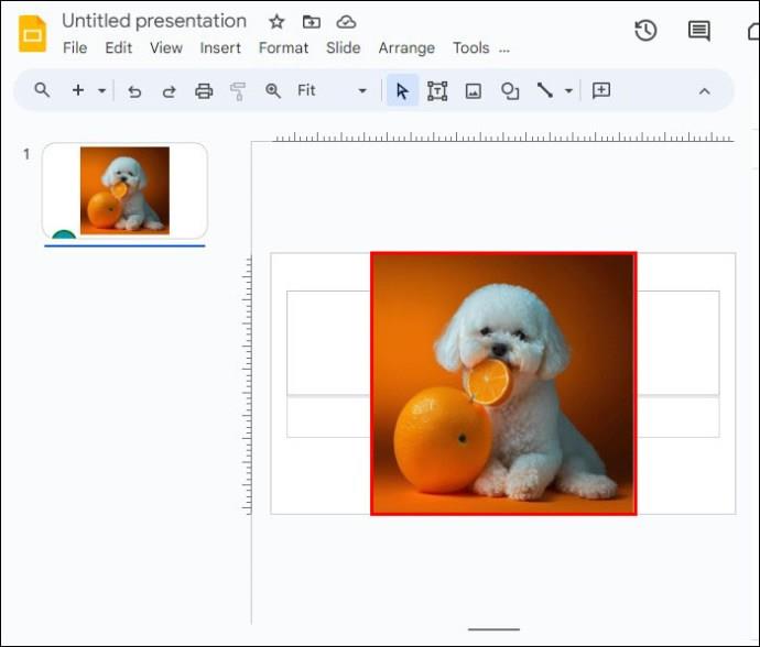 Jak odstranit pozadí z obrázku v Google Slides