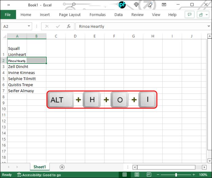 Jak zajistit, aby se text vešel do buňky v aplikaci Excel