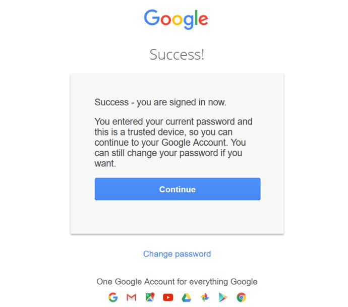 Hogyan állítsuk vissza a Gmail jelszavát