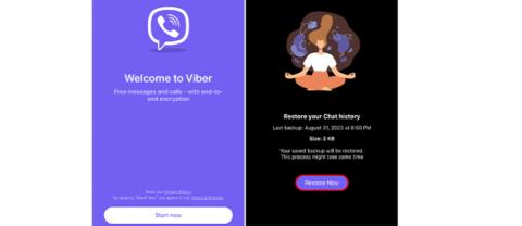 Sådan overføres Viber til en ny telefon