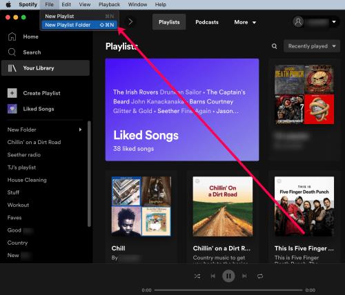 Jak odstranit seznam skladeb ve Spotify