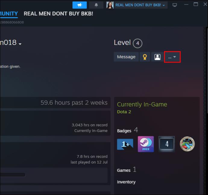 Jak zveřejnit inventář ve službě Steam