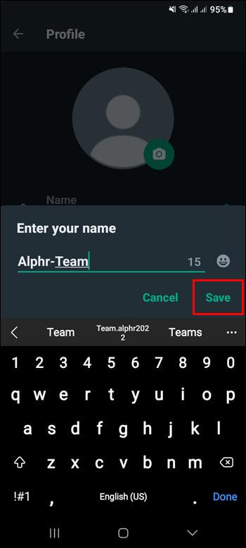 Как да добавите име в WhatsApp