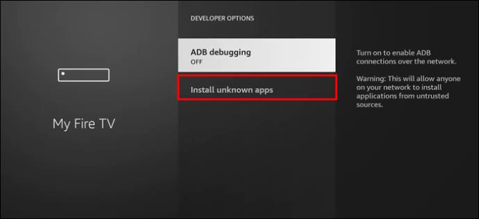 Kā Firestick iespējot izstrādātāja opcijas
