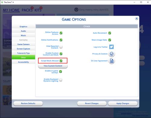 Kako popraviti da se modovi Sims 4 ne prikazuju