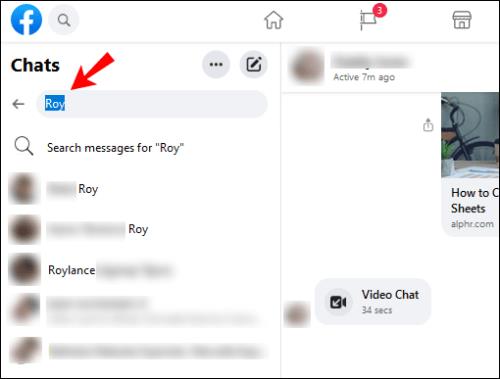 Ako vyhľadávať v správach v aplikácii Facebook Messenger