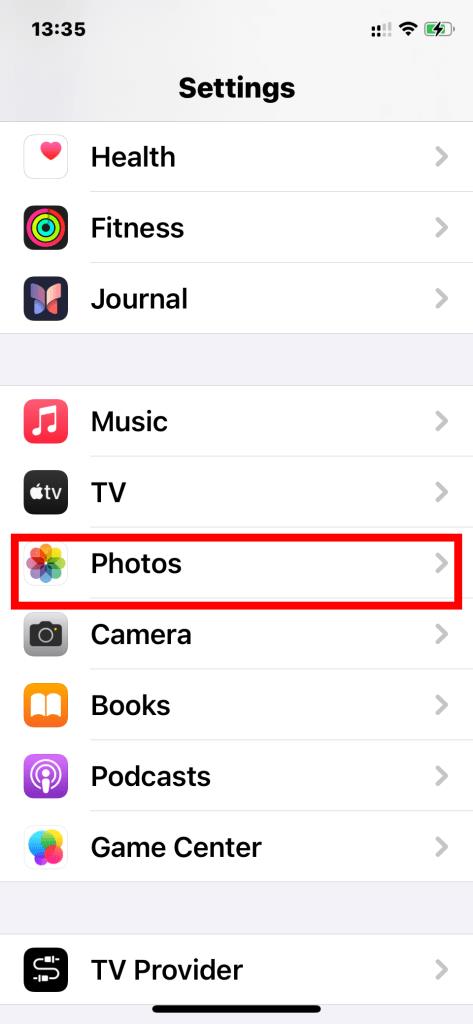 Hvordan skjule bilder på iPhone