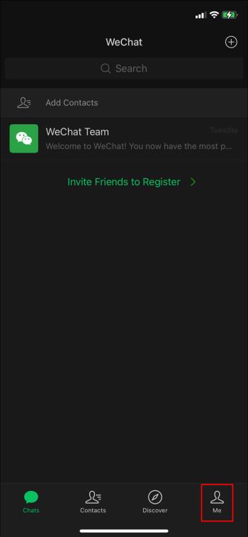 Kā izdzēst WeChat kontu