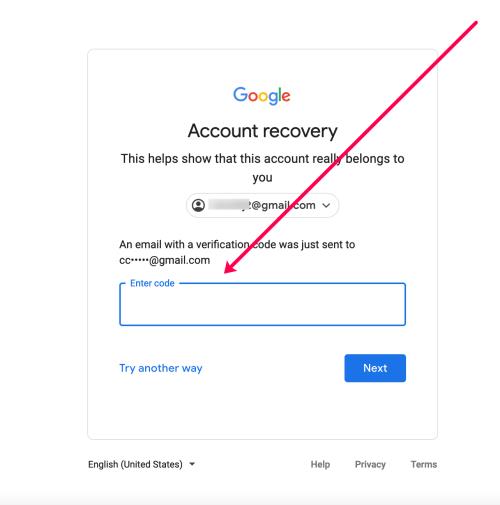 Kaip iš naujo nustatyti „Gmail“ slaptažodį