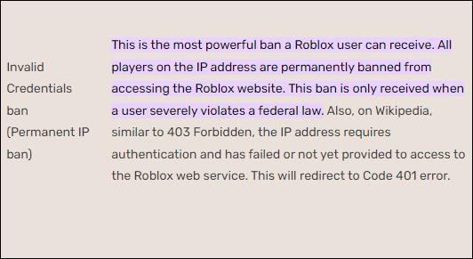 Kuinka tarkastella kiellettyjä tilejä Robloxissa