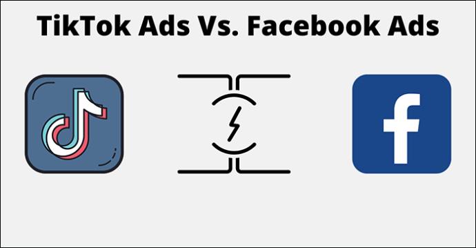 TikTok oglasi vs. Facebook oglasi