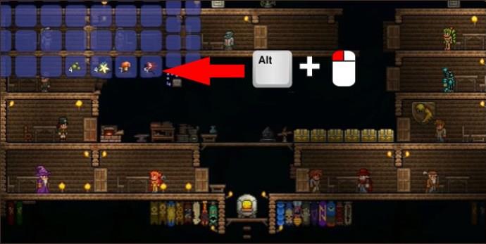 Sådan laver du genstande til favoritter i Terraria